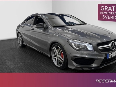 Mercedes CLA45 AMGBenz CLA 45 AMG 4M Coupé Pano Kamera Skinn 2014, Sportkupé