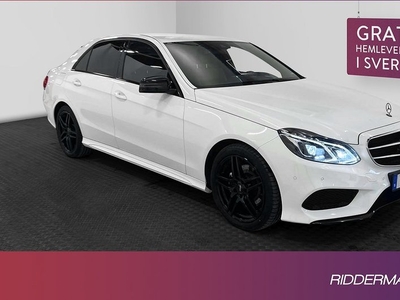 Mercedes E220Benz E 220 4Matic AMG H K Kamera Drag Välservad 2016, Sedan