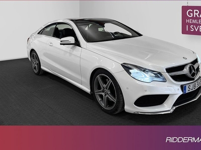 Mercedes E250Benz E 250 Coupé AMG Pano 360° Navi Välservad 2015, Sportkupé