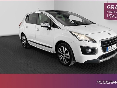 Peugeot 3008Hybrid4 AWD Pano Värm HUD Kamera GPS Drag 2014, SUV