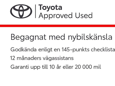 Toyota YarisHybrid 1,5 5D ACTIVE KOMFORTPAKET 2021, Halvkombi