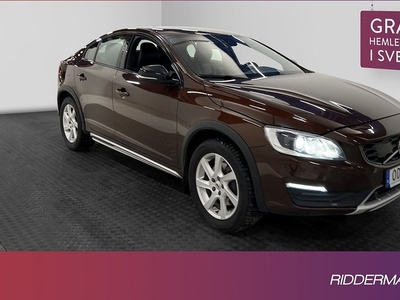 Volvo S60Cross Country D4 Summum VOC Värm Skinn BLIS Drag 2017, Sedan