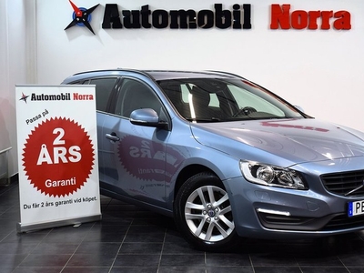 Volvo V60T3 Eu6 Drag B-värmare 2 års 2017, Kombi