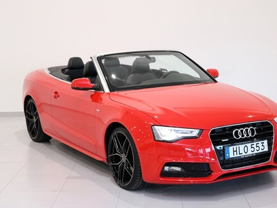 Audi A5 Cabriolet 2.0 TFSI Q S-Line Drag Skinn Navi B&O Defa