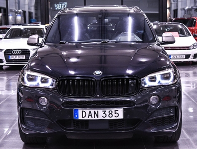 BMW X5 M50d M Sport 7sits Panorama Softclose HUD H/K DVD SKä