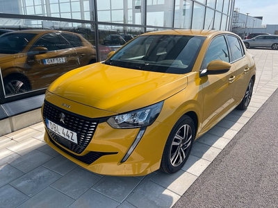 Peugeot 208 PureTech, 100hk, V-hjul, Backkamera, Carplay