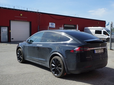 Tesla Model X 90D 6-sits Nyservad Vinterhjul