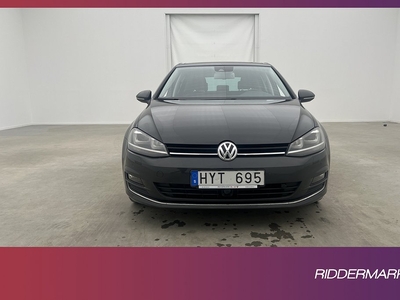 Volkswagen Golf 1.4 TSI 140hk GT Glastak Värm Sensorer Skinn