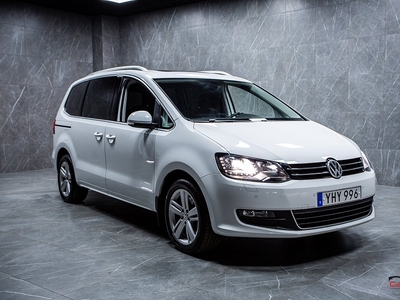 Volkswagen Sharan 2.0 TDI Premium 7-Sits Värm Drag Panorama