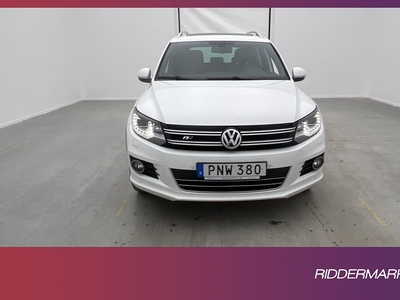 Volkswagen Tiguan 1.4 4M 160hk R-Line Pano Skinn Kamera Drag