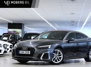 Audi A540 g-tron 2.0 TFSI CNG S-Line Värmare Laser Drag 2020, Sportkupé