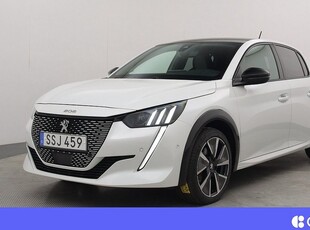 Peugeot e-208GT Pack Adap.Farth Navi Värmepump Kamera 2021, Halvkombi