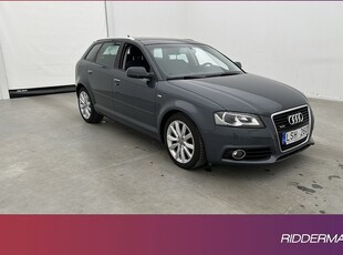 Audi A32.0 TDI Quattro S-Line Pano Sensorer 2011, Halvkombi