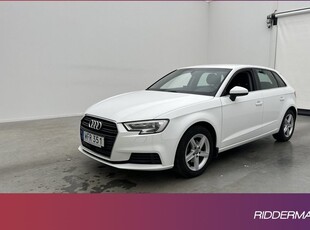 Audi A3Sportback 1.5 TFSI Proline Sensorer Drag 2018, Halvkombi