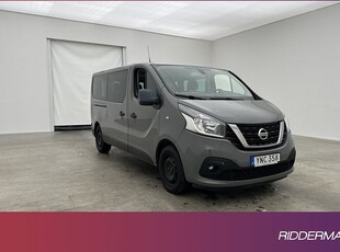 Nissan NV300Kombi Lång Värmare Farthållare B-Kamera 9-Sits 2017, Minibuss