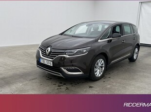 Renault EspacedCi Zen 7-Sits Pano Skinn HUD Kamera 2017, Minibuss