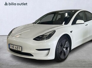 Tesla Model 3Standard Range RWD Pano B-Kam Navi SoV 2021, Halvkombi