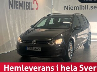 Volkswagen Golf1.4 TGI GAS Drag Psens Adaptiv fart S&V-hjul 2017, Kombi