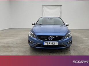 Volvo V60D3 R-Design VOC H K Navi D-värm Skinn Drag 2017, Kombi