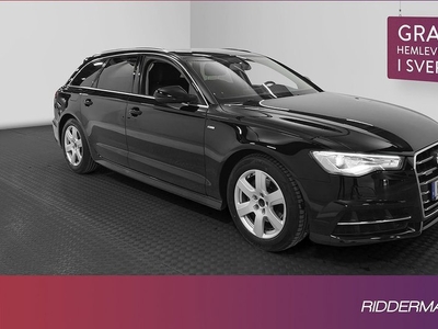 Audi A6Quattro Avant 2.0 TDI S-Line Dragkrok Välserv 2017, Kombi