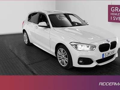 BMW 120d xDrive M Sport HiFi Taklucka PDC Välservad 2017, Halvkombi