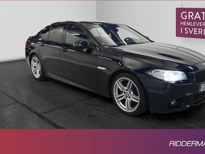 BMW 520d Sedan M Sport HiFi PDC Rattvärme Välservad 2015, Sedan