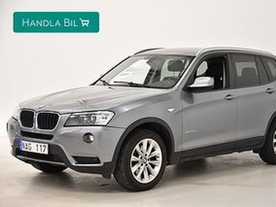 BMW X3 xDrive20D Drag Navi B-kamera SoV-hjul