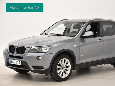 BMW X3xDrive20D Drag Navi B-kamera SoV-hjul 2013, SUV