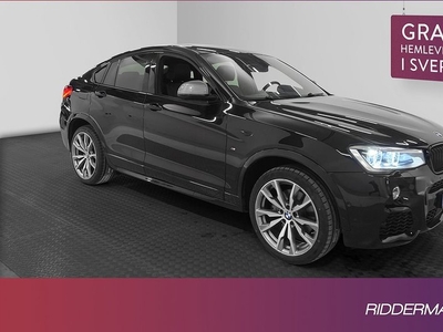 BMW X4M40i Innovation Taklucka H K Navi Värmare Drag 2016, SUV