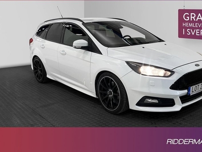 Ford FocusST Kombi Recaro Sportavgas Kamera SONY 2016, Kombi