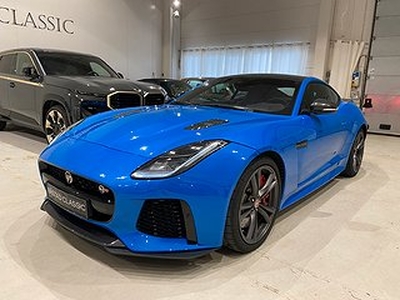 Jaguar F-Type SVR Quickshift 5.0 V8 575 hk AWD Sv-såld Byte