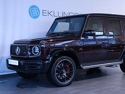 Mercedes-Benz G 63 V8 Manufaktur Burmester Svensksåld