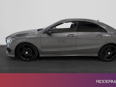 Mercedes CLA200Benz CLA 200d 4Matic AMG Värmare Panorama Navi 2015, Sportkupé