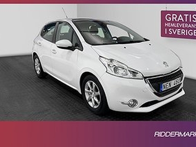 Peugeot 208 1.4 95hk Active Värmare Pano Sensorer Välservad