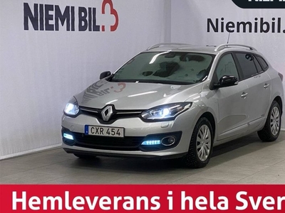 Renault MeganeMégane Grandtour 1.5 dCi LIMITED MoK Värmare P-sens 2015, Kombi