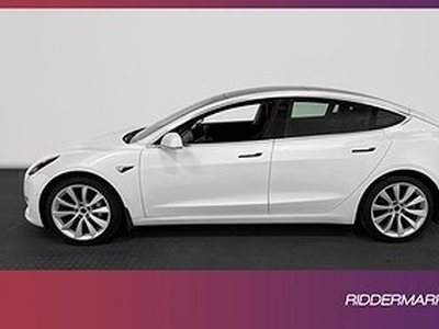 Tesla Model 3 Long Range AWD 440hk Svensksåld Total självkör