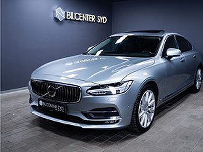 Volvo S90 D4 |AWD|Inscription|Skinn|Taklucka|Minnesstolar|Sv-Såld|190hk|