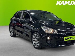 Kia Rio1.2 CVVT GLS B-Kamera Navi CarPlay Rattvärme 2017, Halvkombi