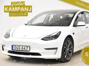 Tesla Model 3Long Range AWD Autopilot Pano Skinn 2022, Halvkombi