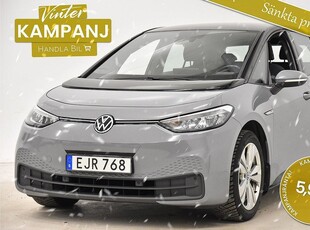 Volkswagen ID.3Pro Performance Carplay Rattvärme Navi 2021, Halvkombi