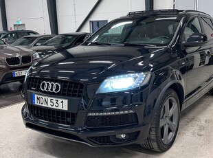 Audi Q73.0 TDI V6 QUATTRO S-LINE 7-SITS PANO LUFT DRAG BKAM 2013, SUV