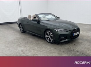 BMW 420i Convertible M Sport Cockpit HiFi 360° Navi Skinn 2021, Sportkupé