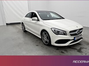 Mercedes CLA200Benz CLA 200 d 4M AMG Pano B-Kamera H K P-Värmare 2018, Sportkupé