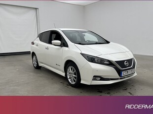 Nissan Leaf40 kWh N-Connecta 360 Navi Rattvärme Adaptiv Far 2018, Halvkombi