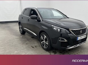 Peugeot 3008GT-Line Halvskinn Ambient P-Sensorer CarPlay 2019, SUV