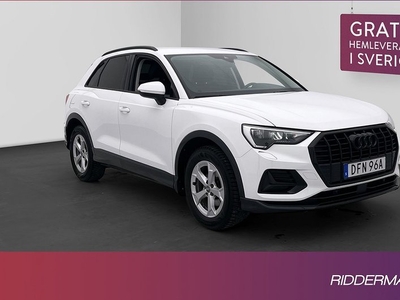 Audi Q335 TFSI Proline Cockpit Värm Svart-optik Drag 2019, SUV