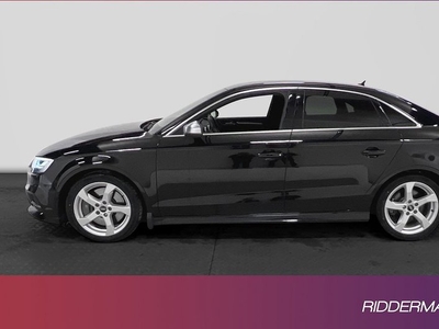 Audi S3Sedan B&O P-sensorer CarPlay 2020, Halvkombi