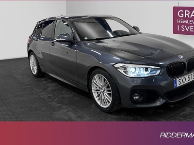 BMW 118i M Sport Sensorer Rattvärme Välservad 2019, Halvkombi