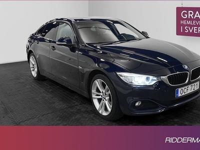 BMW 420d xDrive Gran Coupé Sport line Navi Skinn Sensorer 2016, Sportkupé