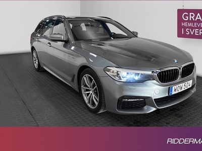 BMW 520d Touring M Sport Pano HiFi Navi Skinn Drag 2017, Kombi